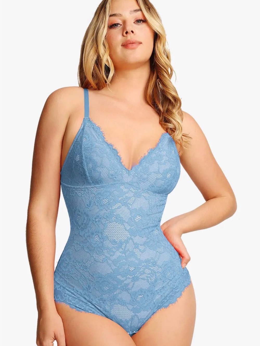 New Slimming Popilush Full Lace Bodysuit Shapewear adjustable supportive
